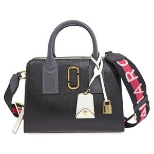 Marc Jacobs little big shot Bag with pink strap + Gold strap